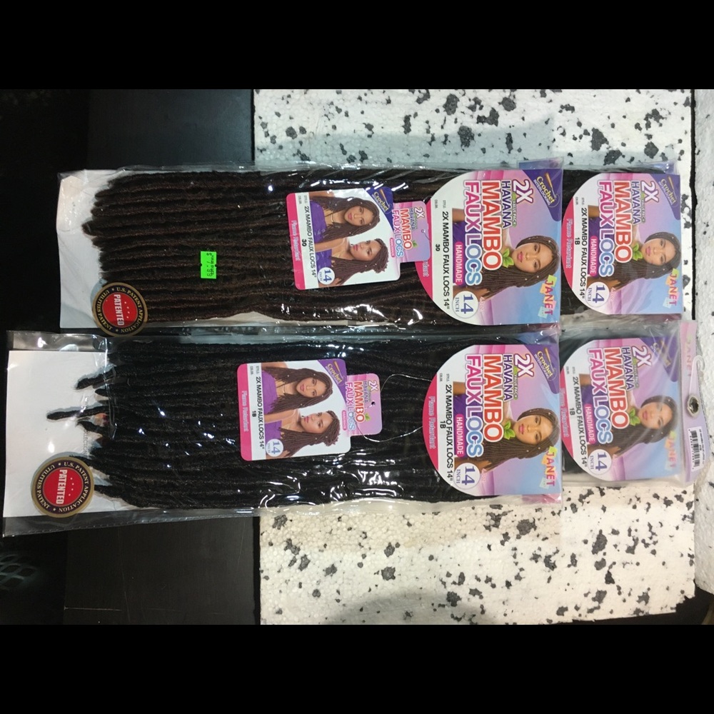 HAVANA MAMBO FAUX LOCKS 4 PACK BUNDLE.